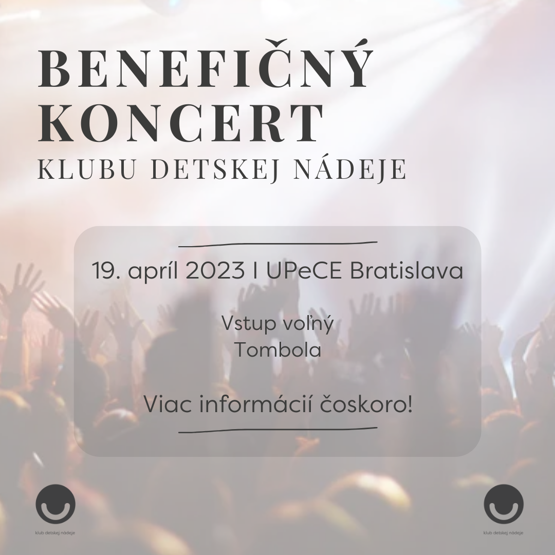 Plagat beneficny koncert